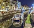 Mailand - Naviglio grande bei Nacht <br>© Wikimedia Commons (Spens03 [CC-BY-SA-3.0])