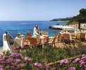 Terrasse des Restaurants Ihrer Residenz mit fantastischem Meeresblick <br>© Kulturtouristik (Hotel)