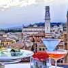 Aperitif im exklusiven Roof Garden Ihrer Residenz mit Blick über Verona <br>© Kulturtouristik (Hotel)